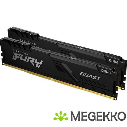 Kingston DDR4 FURY Beast 2x16GB 3200, Computers en Software, Overige Computers en Software, Nieuw, Verzenden