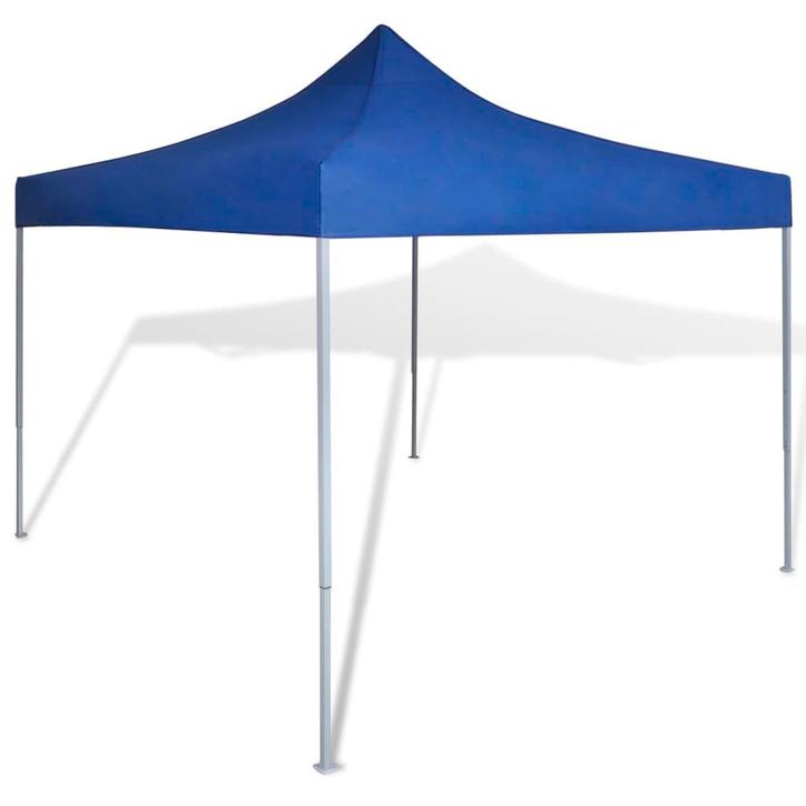 vidaXL Vouwtent 3x3 m blauw, Tuin en Terras, Partytenten, Nieuw, Verzenden