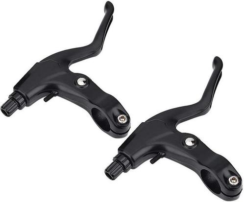 Hbs 0059 Remgreep Set Aluminium Zwart, Fietsen en Brommers, Fietsaccessoires | Overige Fietsaccessoires, Ophalen of Verzenden