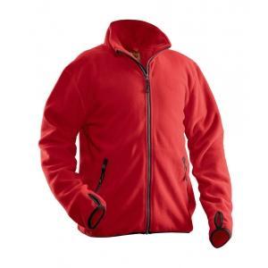 Jobman werkkledij workwear - 5501 fleece jacket s rood, Doe-het-zelf en Bouw, Veiligheidskleding