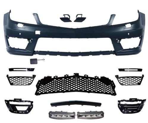 Voorbumper | Mercedes C-Klasse W204 sedan / estate 2007-2011, Auto-onderdelen, Carrosserie, Nieuw, Mercedes-Benz, Verzenden