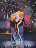 Mark Kostabi (1960) - Free at last, Antiek en Kunst