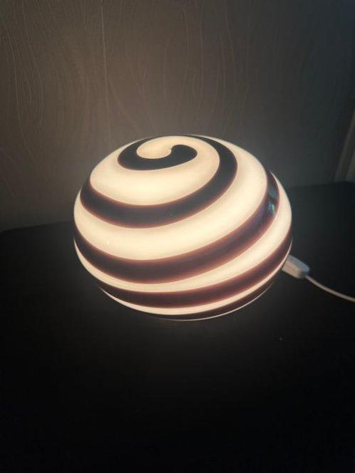 Ilu Di Vetro - Lampe de table - zèbre - Verre, Antiek en Kunst, Antiek | Meubels | Stoelen en Sofa's