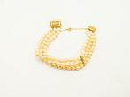 Armband - 18 karaat Geel goud Parel, Handtassen en Accessoires, Nieuw