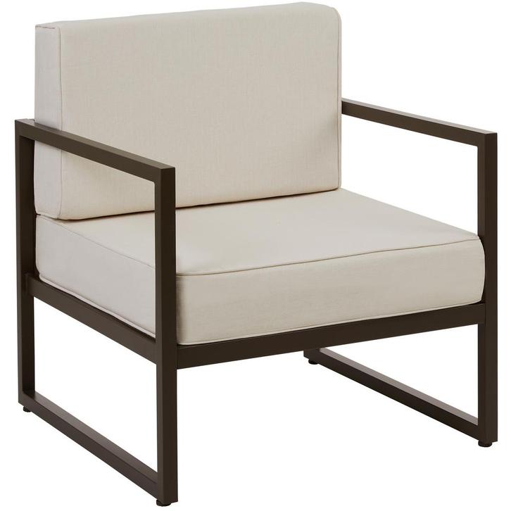 tectake Tuin-loungefauteuil Comosa, XXL-kussens - per stuk, Tuin en Terras, Overige Tuin en Terras, Verzenden