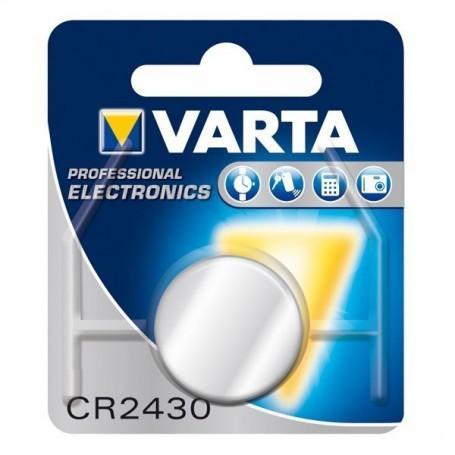 Varta CR2430 280mAh 3V Professional Electronics Lithium k..., TV, Hi-fi & Vidéo, Batteries, Envoi