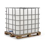 IBC Container  L: 1200, B: 1000, H: 1150 (mm) wit, Tuin en Terras, Regentonnen, Nieuw, Ophalen of Verzenden