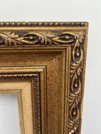 Cadre - Bois - Grand cadre doré, Antiquités & Art