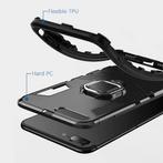 Huawei P30 Lite Hoesje  - Magnetisch Shockproof Case Cover, Télécoms, Verzenden