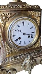 Klok - Antiek - Verguld brons - 1850-1900, Antiek en Kunst