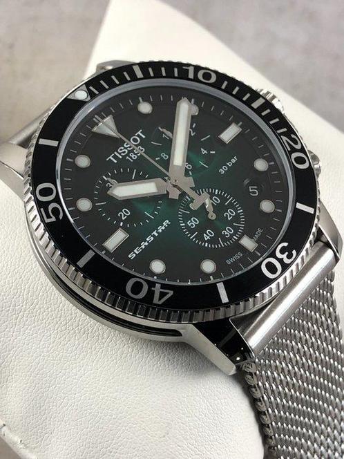 Tissot - Seastar 1000 Chronograph - Sans Prix de Réserve -, Handtassen en Accessoires, Horloges | Heren