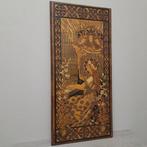 blanche - Paneel - Elm - Kunstwerk in pyrografie