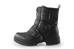 DSTRCT Biker boots in maat 37 Zwart | 5% extra korting, Verzenden, Jongen of Meisje, Schoenen, Zo goed als nieuw