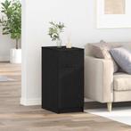 vidaXL Bureau Kast in Zwart Eiken - 33x50x75 cm - Gemaakt, Huis en Inrichting, Verzenden, Nieuw