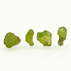 Edelsteen Peridoot kristalgroep Kristalen - Hoogte: 1.5 cm-, Verzamelen