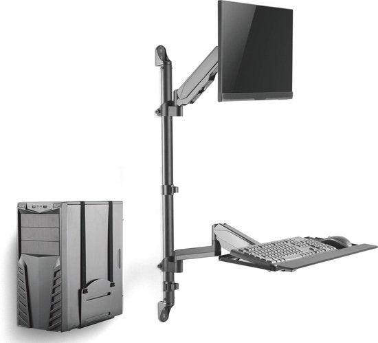 2dekans | VDD Gaming - Monitor- & Toetsenbordbeugel - Max, Computers en Software, Monitoren, Ophalen of Verzenden