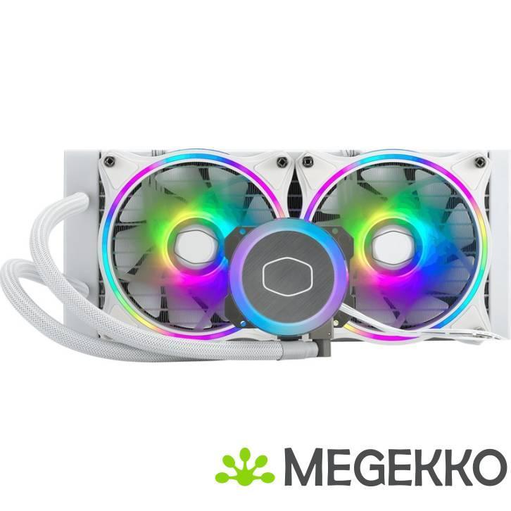 Cooler Master MasterLiquid ML240 Illusion - White, Computers en Software, Overige Computers en Software, Nieuw, Verzenden