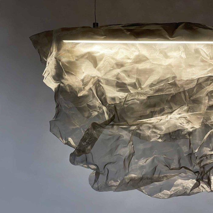 Gie El - Plafondlamp - Legering - MIST zilver 80 cm LGH1021, Antiquités & Art, Art | Objets design
