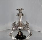 Kaarsenhouder - .800 zilver, Antiek en Kunst