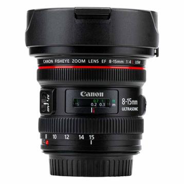 Canon EF 8-15mm f/4L Fisheye USM met garantie, Verzenden