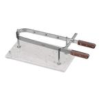 Hamklem RVS met marmer plateau | 45x27cm EMGA, Verzenden, Nieuw in verpakking