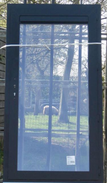 pvc naar BUITEN draaiende deur , buitendeur 109 x 209, Doe-het-zelf en Bouw, Deuren en Vliegenramen, Nieuw, Glas, Kunststof, Buitendeur