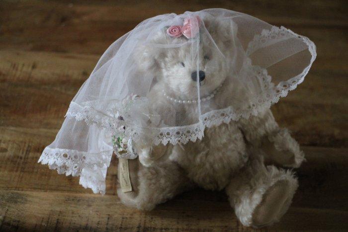 Deans: Teddybeer Wedding Day, bruidje. - Teddybeer -, Antiek en Kunst, Antiek | Speelgoed