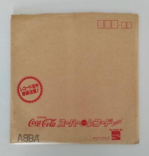 ABBA - Slipping Through My Fingers - Coca Cola Japanese, Cd's en Dvd's, Vinyl Singles