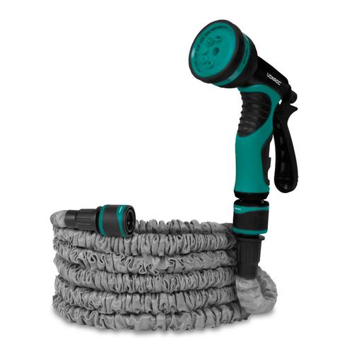 Uitrekbare tuinslang 10m | Incl. muursteun en broespistool, Tuin en Terras, Tuinslangen, Nieuw, Verzenden