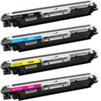 Huis-Merk   HP 126A, 130A, en CANON 729Y Toner Geel 1k, Toner, Verzenden