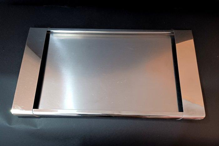 Alessi - Silvio Coppola - Dienblad - Tiffany XL - Roestvrij, Antiquités & Art, Antiquités | Meubles | Chaises & Canapés