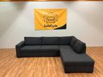 Donkergrijze L-zetel – strak design & heerlijk comfort, Huis en Inrichting, Ophalen of Verzenden, Nieuw