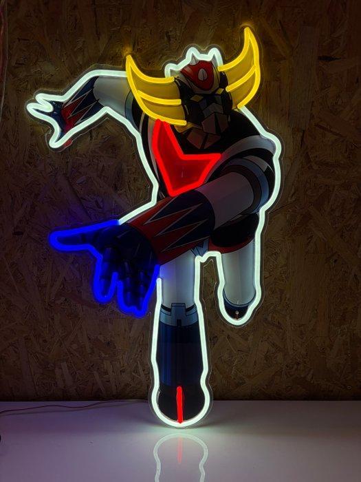 Grande enseigne néon publicitaire Goldorak - Lichtbord -, Antiek en Kunst, Antiek | Overige Antiek