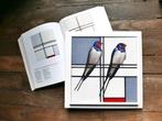Jos Verheugen - Free after Mondrian, with Swallows (M852), Antiek en Kunst, Kunst | Schilderijen | Modern