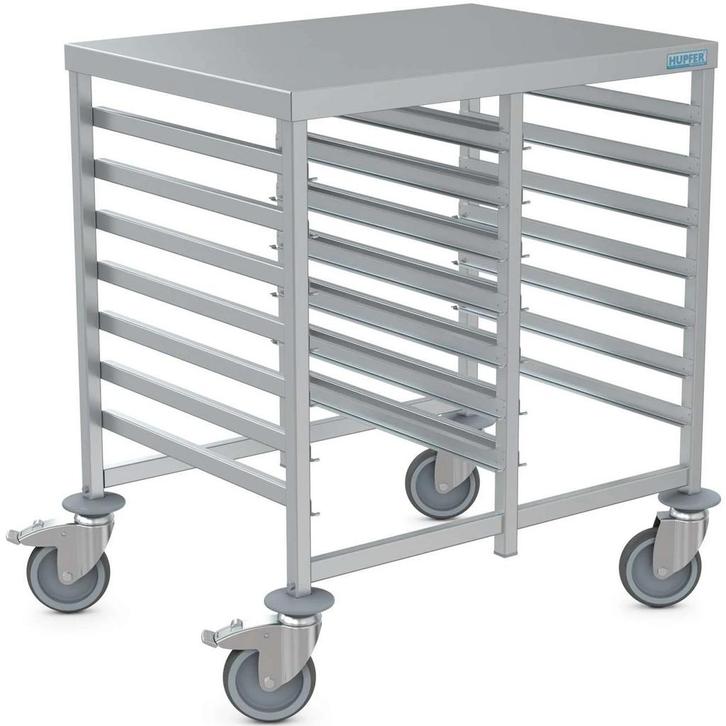Regaalwagen | RVS | 2x 14 Etages (1/1 GN) + Bovenblad |, Zakelijke goederen, Horeca | Keukenapparatuur, Nieuw in verpakking, Verzenden