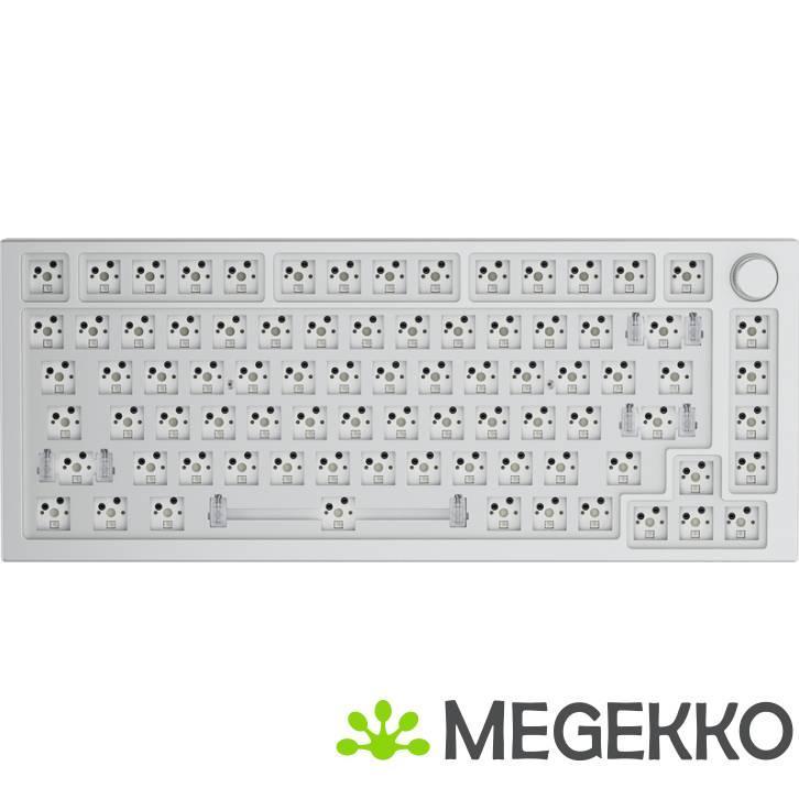Glorious GMMK Pro White Ice 75% TKL Barebones, Computers en Software, Toetsenborden, Nieuw, Verzenden