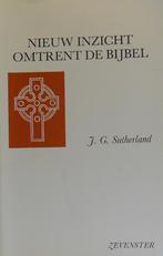 Nieuw inzicht omtrent de Bijbel 9789070414429 Sutherland, Boeken, Verzenden, Gelezen, Sutherland