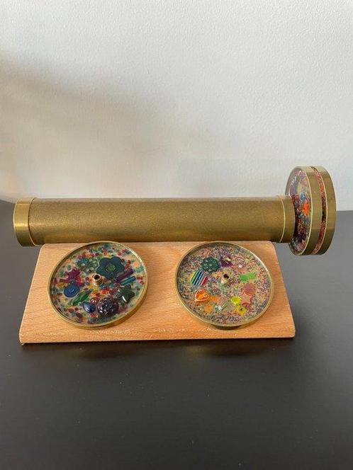 Caleidoscoop - Large Wheels Flower Kaleidoscope - 2010-2020, Antiek en Kunst, Curiosa en Brocante