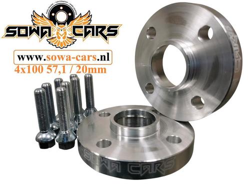 Spacers 20mm vw golf 1 2 3 polo 4x100 57,1 Spoorverbreders, Auto diversen, Tuning en Styling, Ophalen of Verzenden