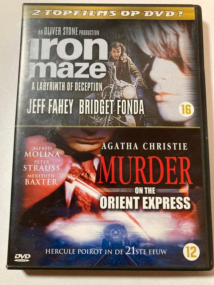 FILMBOX / IRON MAZE / MURDER ON THE ORIENT EXPRESS (DVD), Cd's en Dvd's, Dvd's | Overige Dvd's, Gebruikt