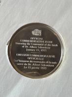 Monde. Silver medal Albert Schweizer , Silbermedaille PP