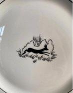 A.Vignaud - Bord (6) - Porselein - Limogesporselein-