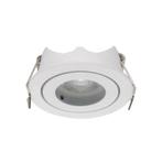 MR11 Inbouwspot rond kantelbaar wit gatmaat Ø48, Verzenden, Nieuw, Metaal, Trendy verlichting