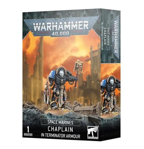 Space Marines Chaplain in terminator armour (Warhammer, Hobby en Vrije tijd, Wargaming, Ophalen of Verzenden
