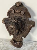 Architectonisch ornament - 1900-1910 - Leeuwenkop wandschild, Antiek en Kunst