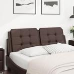 vidaXL Hoofdbordkussen 140 cm kunstleer bruin, Huis en Inrichting, Slaapkamer | Bedden, Verzenden, Nieuw
