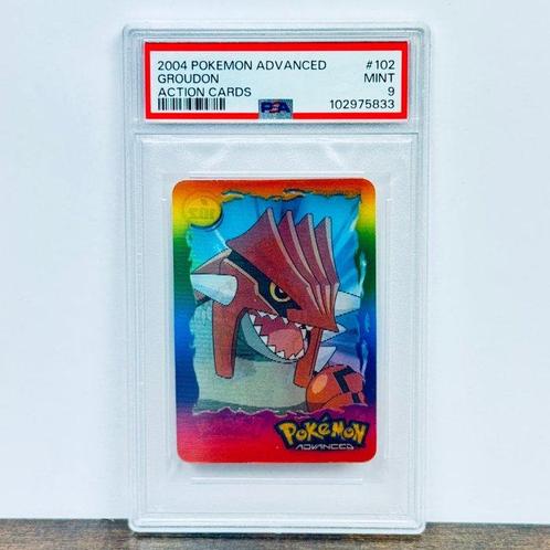 Pokémon Graded card - Groudon - Action Cards #102 - Pokémon, Hobby en Vrije tijd, Verzamelkaartspellen | Pokémon
