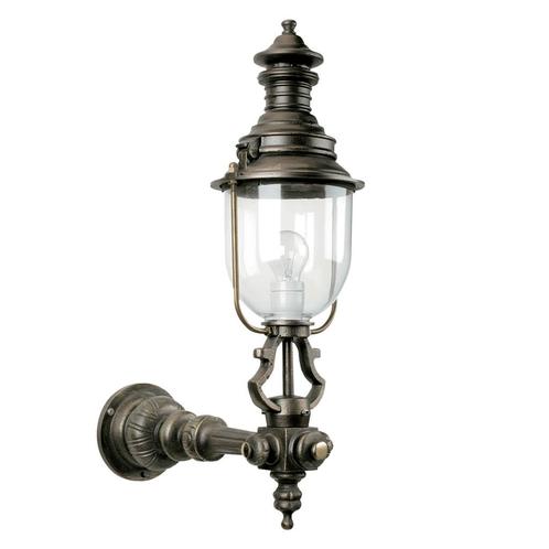 Buitenverlichting brons-koper Buitenlamp Mainz L, Tuin en Terras, Buitenverlichting, Verzenden