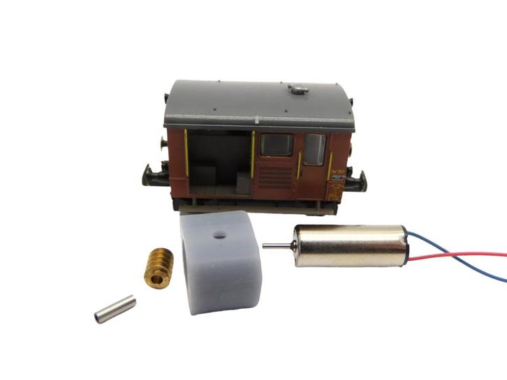 micromotor NA044G motor ombouwset voor Arnold SBB Tm II, Hobby en Vrije tijd, Modeltreinen | N-Spoor, Gelijkstroom, Overige typen
