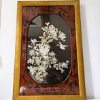 Paneel - Zijde, Glas - Japan - Meiji periode (1868-1912) -